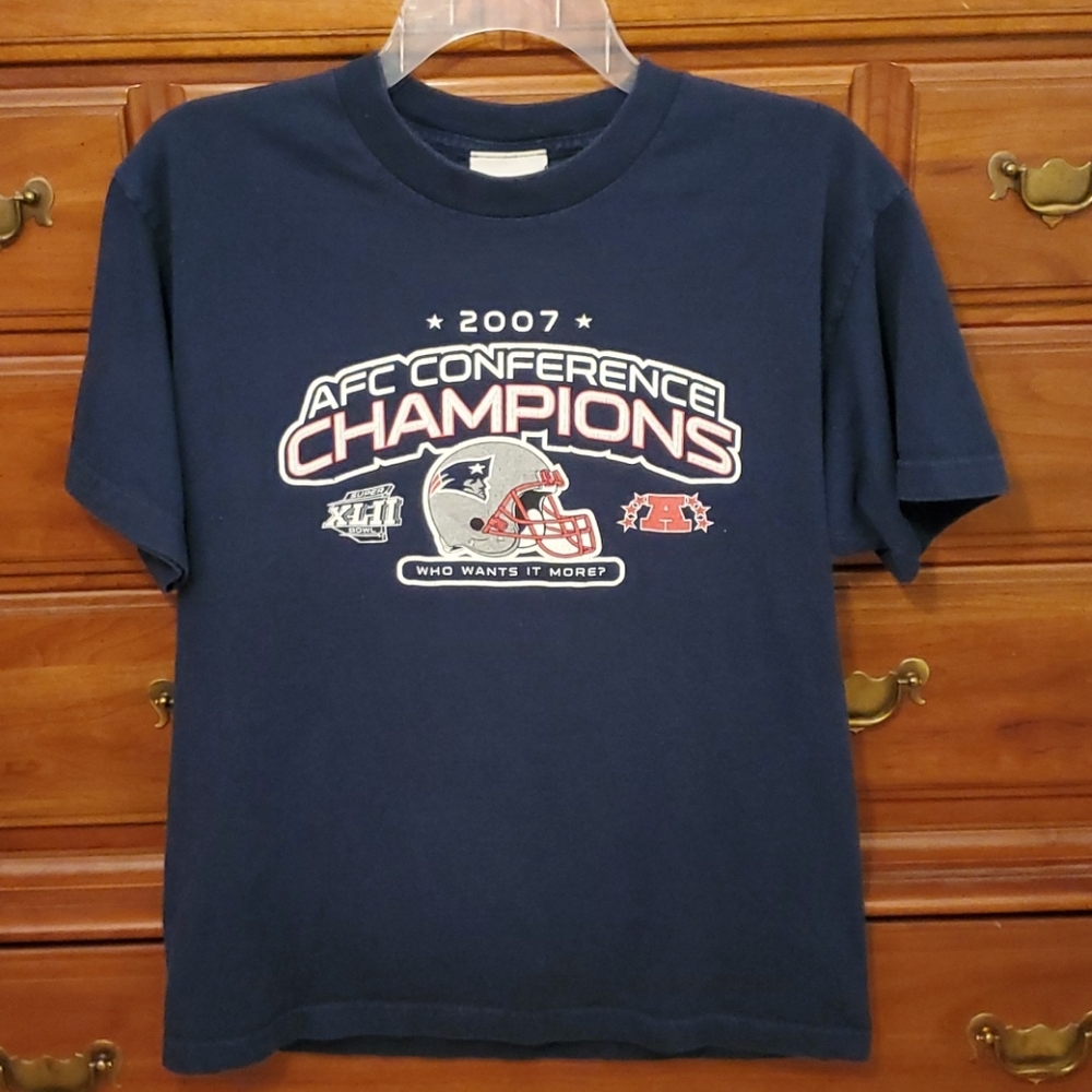 Patriots 2007 AFC Champions Shirt
